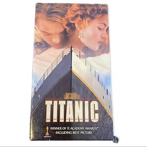 Vintage Titanic VHS Set Digitally Mastered THX Video Cassette Tape